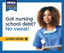 Got nursing debt? No sweat! Learn more about the NHSC Loan Repayment Program.