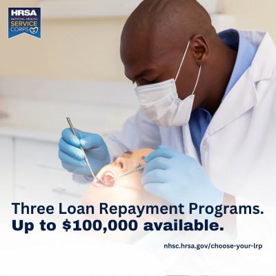 Three Loan Repayment Programs. Up to $100,000 available.