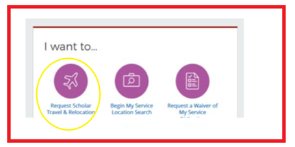 Scholarship Travel Request