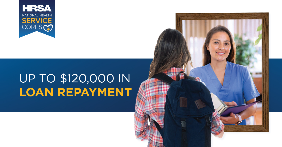 Up to $120,000 in loan repayment