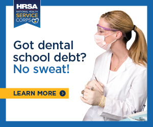 Got dental school debt? No sweat! Learn more about the NHSC Scholars to Service Loan Repayment Program