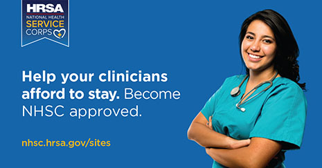 Help your clinicians afford to stay. Become NHSC approved. nhsc.hrsa.gov/sites