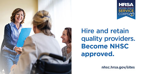 Hire and retain quality providers. Become NHSC approved. nhsc.hrsa.gov/sites