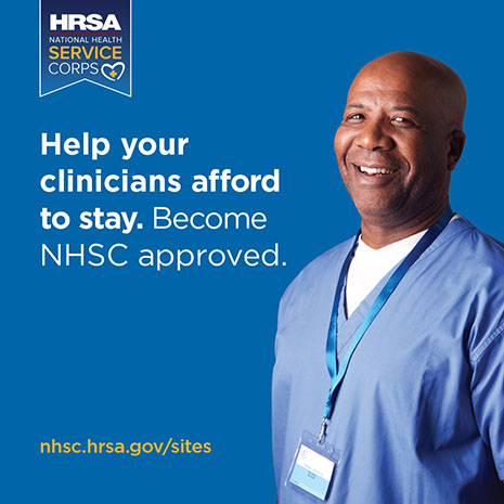 Help your clinicians afford to stay. Become NHSC approved. nhsc.hrsa.gov/sites