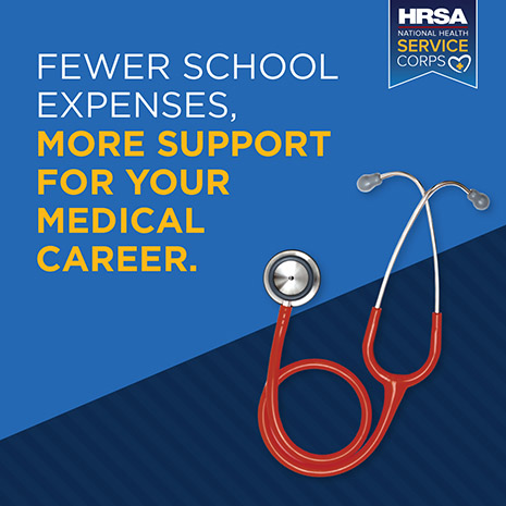 Fewer school expenses, more support for your medical career.